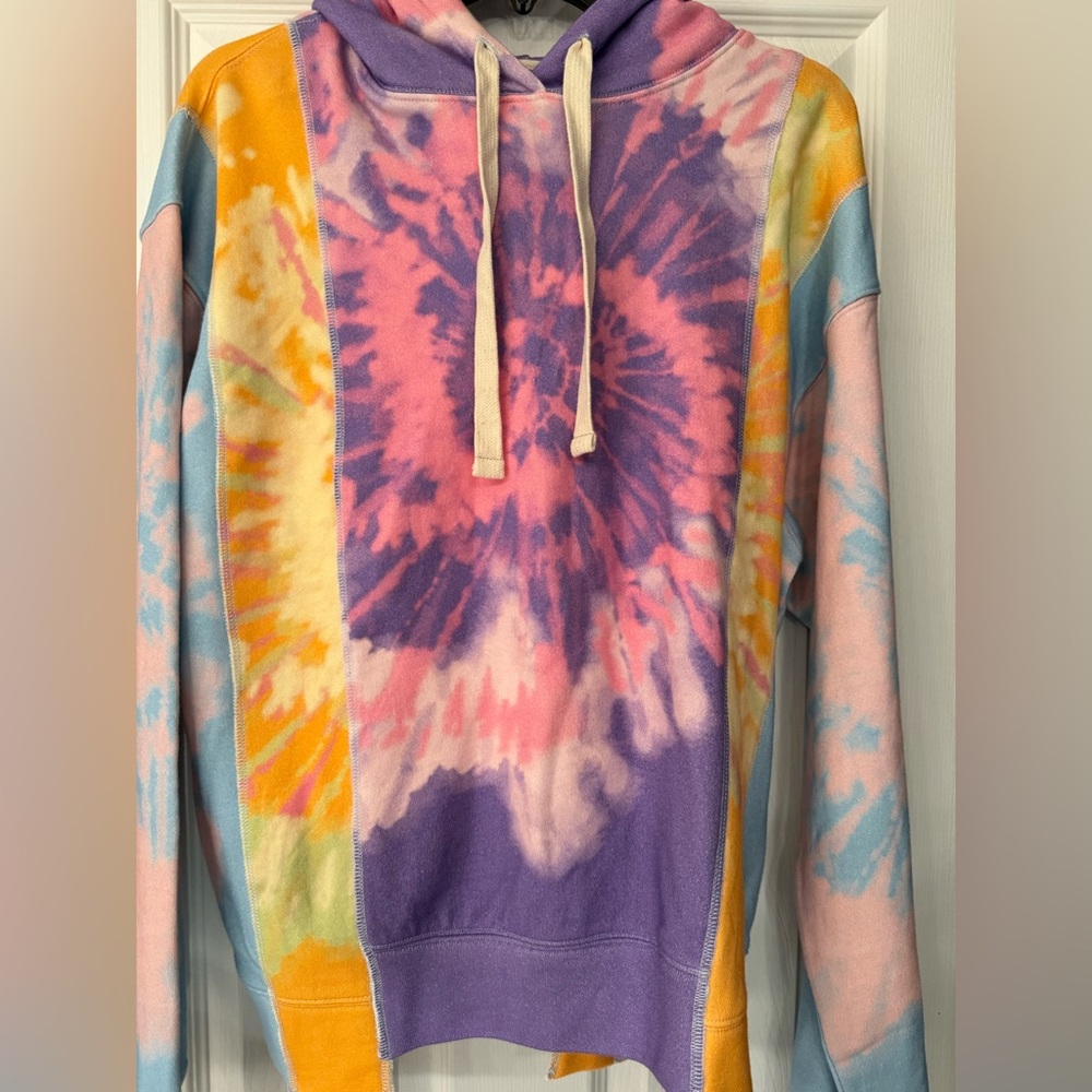 Pistola Kaleidoscope Hoodie Sweatshirt Women’s Purple Tie Dye Size Small & Large - Picture 6 of 12